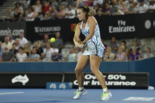 14.01.2015. Sydney, Australia. Apia Tennis International. Jarmila Gajdosova (AUS) in action xNigelxOwenx  ActionPlus11589126