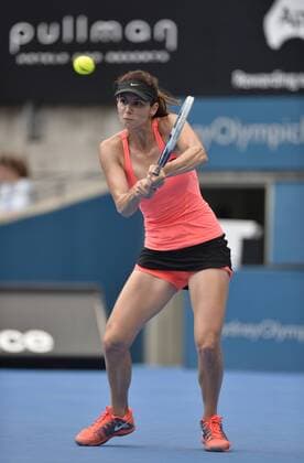 14.01.2015. Sydney, Australia. Apia Tennis International. Tsvetana Pironkova (BUL) in action xNigelxOwenx  ActionPlus11589137