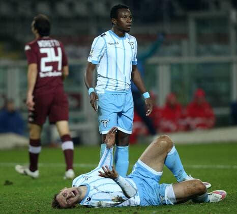 Ogenyi Eddy Onazi Lazio, Miroslav Klose Lazio, Coppa Italia FC Turin - Lazio Rom MarcoxBertorello