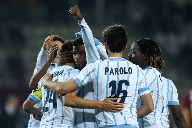 Cristian Ledesma Lazio, goal celebration, Coppa Italia FC Turin - Lazio Rom MarcoxBertorello