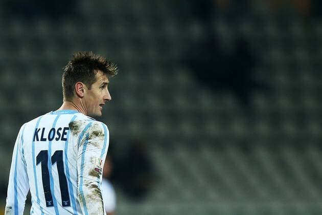Miroslav Klose Lazio, Coppa Italia FC Turin - Lazio Rom MarcoxBertorello