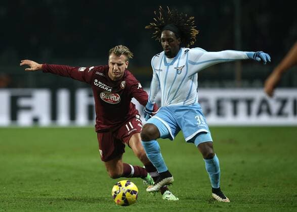 Maxi Lopez Torino, Luis Pedro Cavanda Lazio, Coppa Italia FC Turin - Lazio Rom MarcoxBertorello