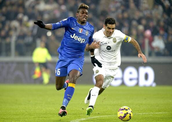 Paul Pogba Juventus, Rafael Marquez Verona Juventus Turin - Hellas Verona filippoxalfero