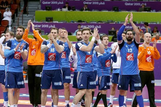 24th World Handball Championship, first round, Group C, France - Czech Republic 16.01.2015., Duhail Handball Sports Hall, Doha, Qatar - 24th World Handball Championship, first round, Group C, France - Czech Republic.  GoranxStanzl PIXSELL
