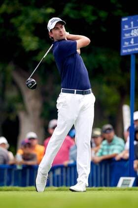 January 16, 2015 - Honolulu, Hawaii: Webb Simpson hits his drive on the first hole during the second round of the Sony Open at Waialae Country Club in Honolulu, Hawaii. PGA Golf Herren Golf: Sony Open JAN16 - ZUMAc04_