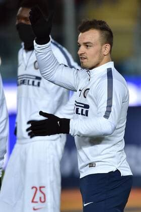 Xherdan Shaqiri Inter Empoli 17-01-2015 Stadio Carlo Castellani, Football Calcio Serie A FC Empoli vs Inter Mailand andreaxstaccioli