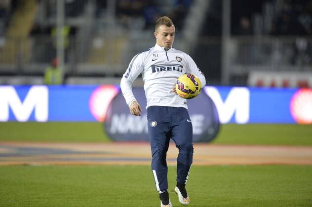 IPP20150117 Football - soccer: Serie A, FC Empoli vs Inter Mailand, Xherdan Shaqiri xHOCHxZWEIx xItalyxPhotoxPressx 