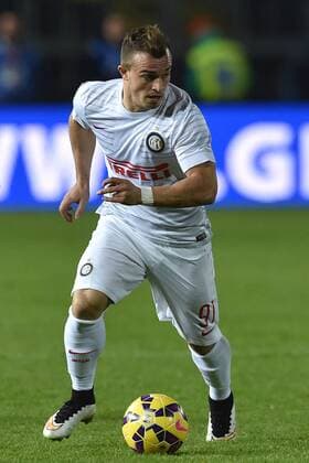 Xherdan Shaqiri Inter Empoli 17-01-2015 Stadio Carlo Castellani, Football Calcio Serie A FC Empoli vs Inter Mailand andreaxstaccioli