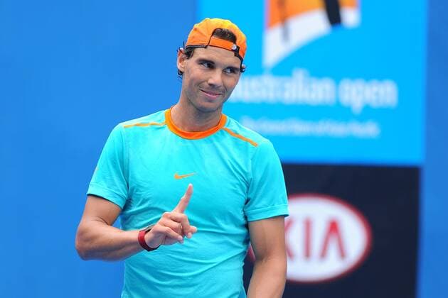 Rafael Nadal (ESP) TENNIS : Open d Australie - Melbourne - 18 01 2015 TennisMagazine Panoramlc 