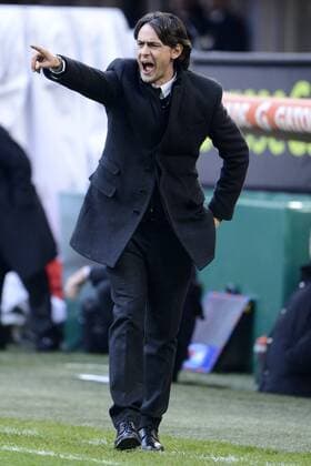 Filippo Inzaghi Milan - Mailand, Italien - Fussball, Serie A - AC Mailand vs. Atalanta Bergamo - giuseppexceleste