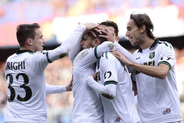 Fussball, Italien - Serie A - CFC Genua vs. US Sassuolo Calcio - Domenico Berardi 