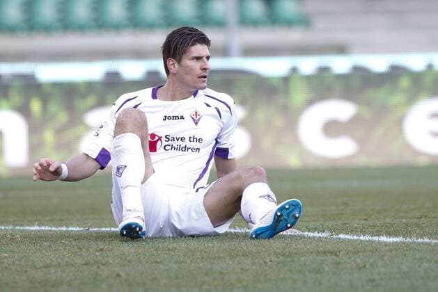 IPP20150118 Football - soccer: Serie A, Chievo Verona vs. AC Florenz (ACF Fiorentina) - mario gomez xHOCHxZWEIx xItalyxPhotoxPressx 