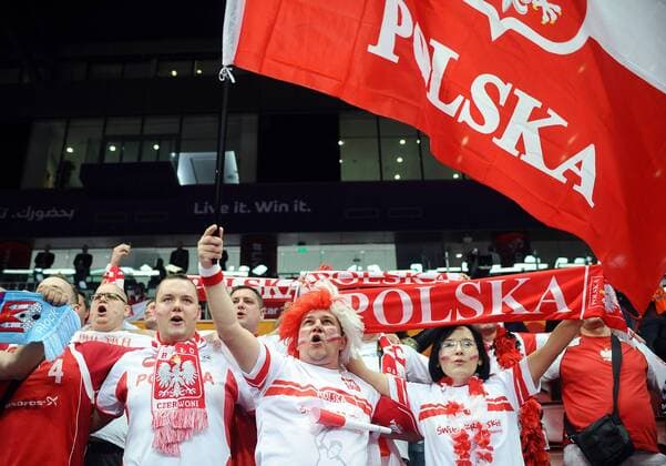 2015.01.18 DOHA, 2015 MENS HANDBALL World Championship WM Weltmeisterschaft, POLAND Fans  20150118NB009