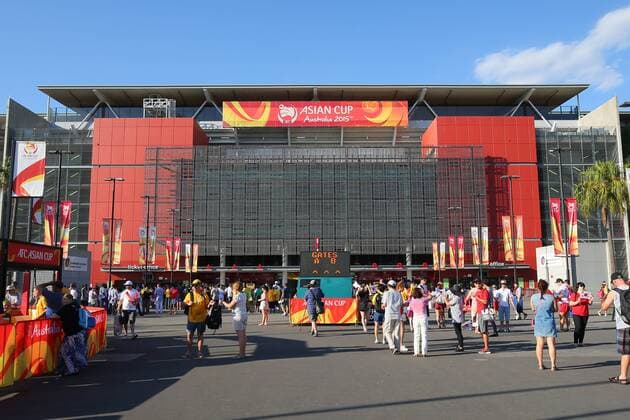 Brisbane Stadium, JANUARY 17, 2015 - Football Soccer : AFC Asian Cup Australia 2015 Group A match at Brisbane Stadium in Brisbane, Australia. NoxThirdxPartyxSales  (umqa019731)