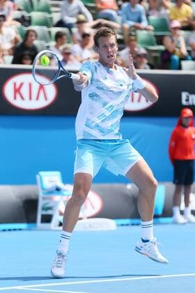 Tomas Berdych (CZE), JANUARY 19, 2015 - Tennis : the 2015 Australian Open tennis tournament Men s singles Round 1 in Melbourne, Australia. NoxThirdxPartyxSales  (umqa019776)