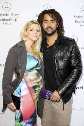 Patrick Owomoyela und Josipa Vukoja bei der Laurel Fashion Show im Rahmen der Mercedes-Benz Fashion Week Berlin Autumn Winter 2015. Berlin, 19.01.2015 Foto:xS.xGabschx xFuturexImage