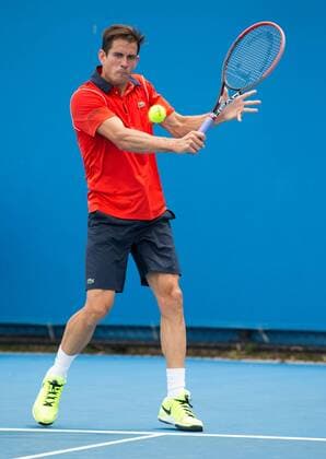 Guillermo Garcia-Lopez (ESP) - Australian Open 2015 - - Melbourne Park Tennis Centre - Melbourne - Victoria - Australia - 20 January 2015.