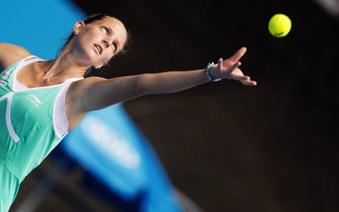 TENNIS - WTA Tennis Damen Australian Open 2015 MELBOURNE,AUSTRALIA,21.JAN.15 - TENNIS - WTA Tour, Grand Slam, Australian Open. Image shows Karolina Pliskova (CZE).