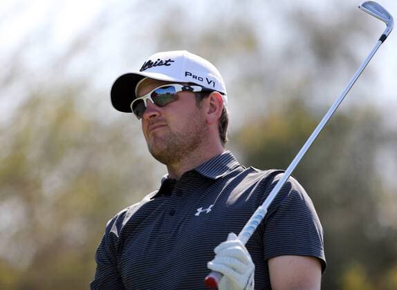 GOLF - European Tour, Qatar Masters 2015 DOHA,QATAR,21.JAN.15 - GOLF - PGA Golf Herren European Tour, Qatar Masters, Doha Golf Club. Image shows Bernd Wiesberger (AUT).