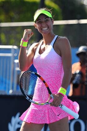 Caroline Garcia (FRA) TENNIS Australian Open - Melbourne - 21 01 2015 xTennisMagazinex 