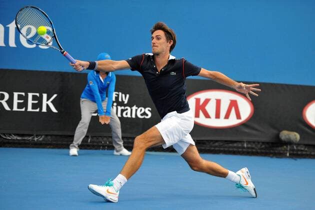 Edouard Roger Vasselin (FRA) TENNIS Australian Open - Melbourne - 21 01 2015 xTennisMagazinex 
