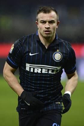 Aktuell Fußball, Italien, Coppa Italia, Inter Mailand - Sampdoria Genua Xherdan Shaqiri Inter Inter Mailand - Sampdoria Genua Coppa Italia giuseppexceleste