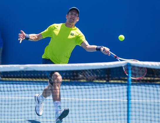 Jarkko Nieminen (FIN) - Australian Open 2015 - - Melbourne Park Tennis Centre - Melbourne - Victoria - Australia - 22 January 2015.