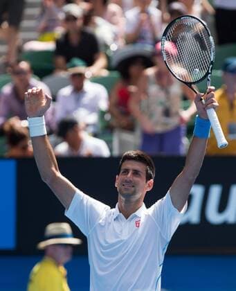 Novak Djokovic (SRB) - Australian Open 2015 - - Melbourne Park Tennis Centre - Melbourne - Victoria - Australia - 22 January 2015.