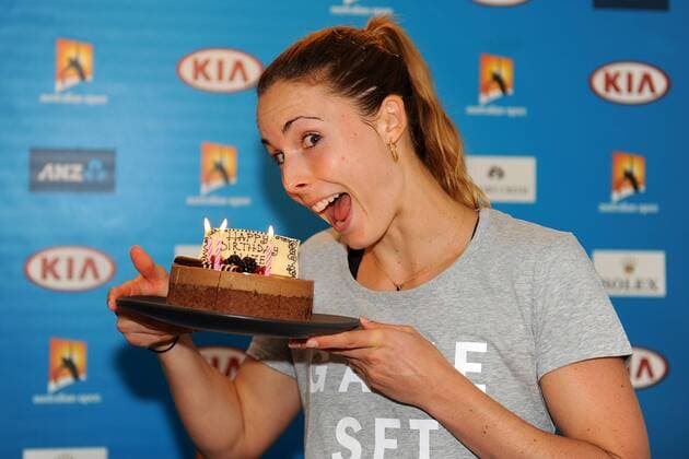 Alize Cornet (FRA) TENNIS : Australian Open - Melbourne - 22 01 2015 TennisMagazine 