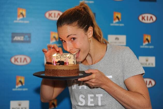 Alize Cornet (FRA) TENNIS : Australian Open - Melbourne - 22 01 2015 TennisMagazine 