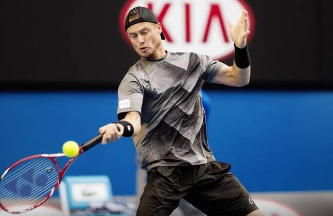 TENNIS - ATP Tennis Herren Australian Open 2015 MELBOURNE,AUSTRALIA,22.JAN.15 - TENNIS - ATP World Tour, Grand Slam, Australian Open. Image shows Lleyton Hewitt (AUS).