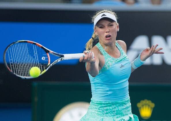 Caroline Wozniacki (DEN) - Australian Open 2015 - - Melbourne Park Tennis Centre - Melbourne - Victoria - Australia - 22 January 2015.