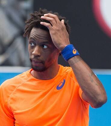 Gael Monfils (FRA) - Australian Open 2015 - - Melbourne Park Tennis Centre - Melbourne - Victoria - Australia - 22 January 2015.