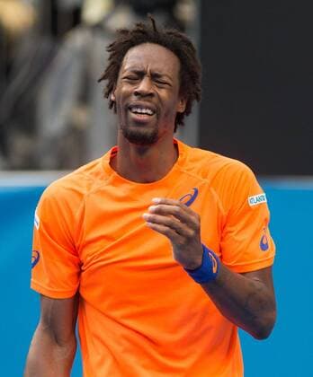 Gael Monfils (FRA) - Australian Open 2015 - - Melbourne Park Tennis Centre - Melbourne - Victoria - Australia - 22 January 2015.