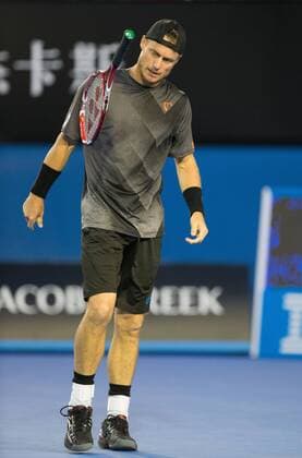 Lleyton Hewitt (AUS) - Australian Open 2015 - - Melbourne Park Tennis Centre - Melbourne - Victoria - Australia - 22 January 2015.