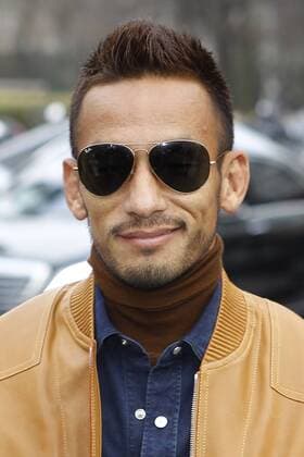 Hidetoshi Nakata LouisVuitton Modenschau - Pret a Porter Homme - Automne Hiver 2015-2016 - 22 01 2015 MichaelBaucherx 