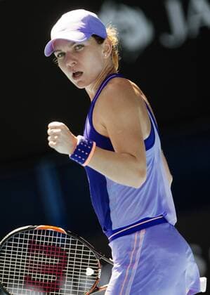 TENNIS - WTA Tennis Damen Australian Open 2015 MELBOURNE,AUSTRALIA,23.JAN.15 - TENNIS - WTA Tour, Grand Slam, Australian Open. Image shows Simona Halep (ROU).