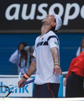 Andreas Seppi (ITA) - Australian Open 2015 - - Melbourne Park Tennis Centre - Melbourne - Victoria - Australia - 23 January 2015.