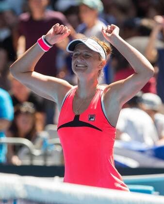 Irina-Camelia Begu (ROU) - Australian Open 2015 - - Melbourne Park Tennis Centre - Melbourne - Victoria - Australia - 23 January 2015.