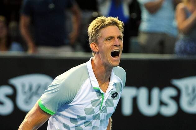 Kevin Anderson (RSA) TENNIS : Open d Australie - Melbourne - 23 01 2015 TennisMagazine Panoramlc 