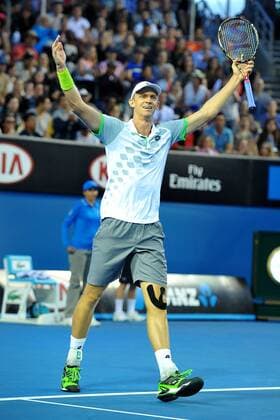 Kevin Anderson (RSA) TENNIS : Open d Australie - Melbourne - 23 01 2015 TennisMagazine Panoramlc 