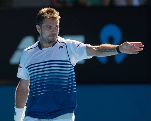 Stan Wawrinka (SUI) - Australian Open 2015 - - Melbourne Park Tennis Centre - Melbourne - Victoria - Australia - 24 January 2015.