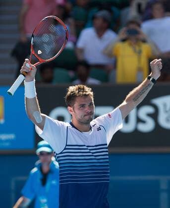 Stan Wawrinka (SUI) - Australian Open 2015 - - Melbourne Park Tennis Centre - Melbourne - Victoria - Australia - 24 January 2015.