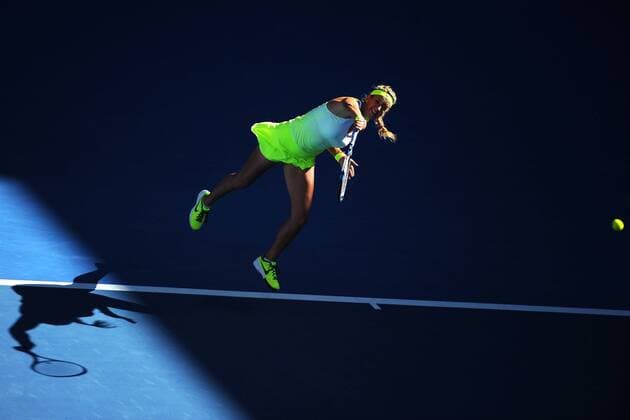 Victoria Azarenka (BLR) TENNIS : Open d Australie - Melbourne - 24 01 2015 TennisMagazine Panoramlc 