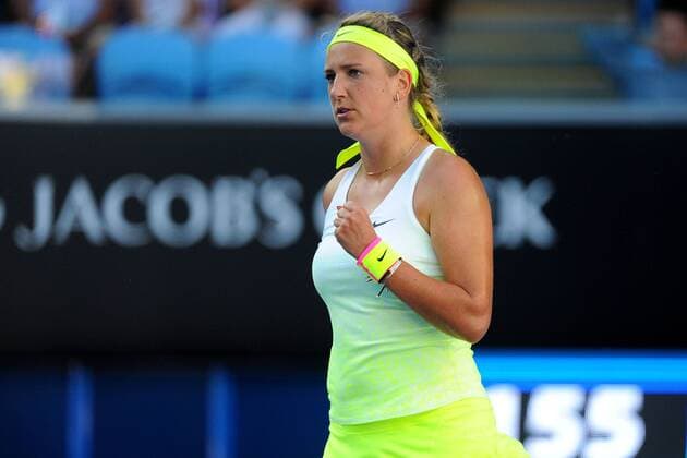 Victoria Azarenka (BLR) TENNIS : Open d Australie - Melbourne - 24 01 2015 TennisMagazine Panoramlc 