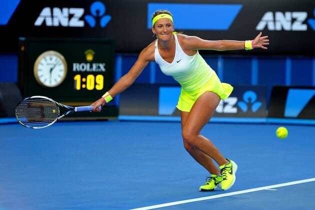 Victoria Azarenka (BLR) TENNIS : Open d Australie - Melbourne - 24 01 2015 TennisMagazine Panoramlc 