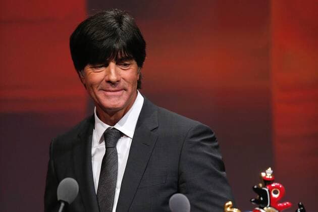 Preisträger Joachim Löw bei der Verleihung Deutscher Medienpreis am 23.01.2015 im Kongresshaus in Baden Baden Deutscher Medienpreis 2015 in Baden Baden 