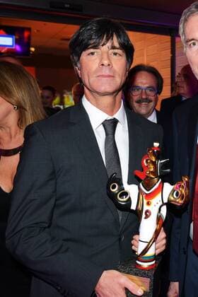 Preisträger Joachim Löw bei der Verleihung Deutscher Medienpreis am 23.01.2015 im Kongresshaus in Baden Baden Deutscher Medienpreis 2015 in Baden Baden 