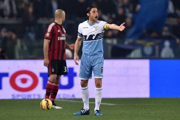 Stefano Mauri Lazio Roma 24-01-2015 Stadio Olimpico, Football Calcio Serie A Lazio Roma - AC Milan. andreaxstaccioli