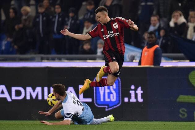 Stefan De Vrij Lazio, Stephan El Shaarawy Milan Roma 24-01-2015 Stadio Olimpico, Football Calcio Serie A Lazio Roma - AC Milan. andreaxstaccioli